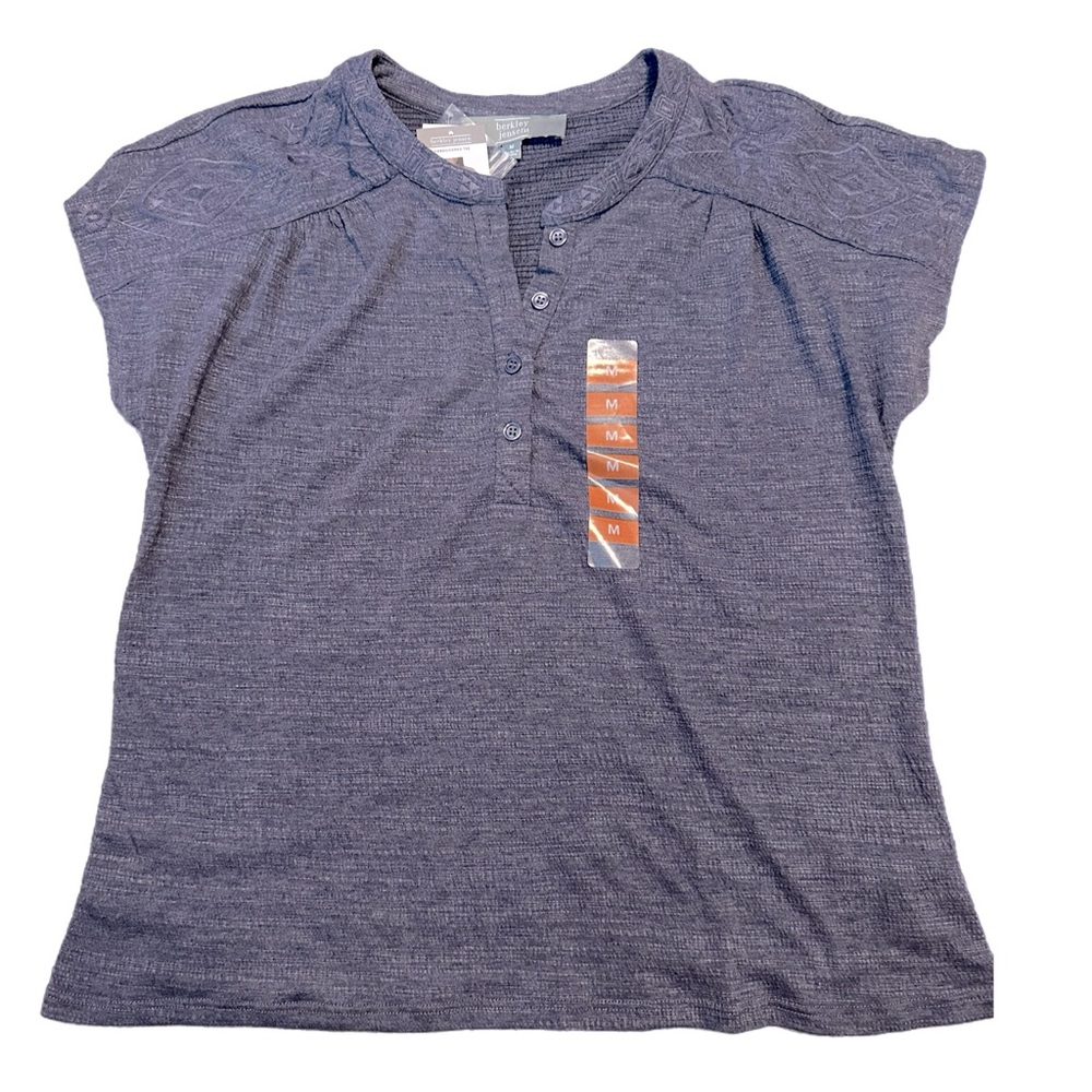 NWT Berkeley and Jensen women’s medium short sleeve top